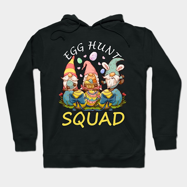 Egg Hunt SQUAD, Easter Gnomes Shirt Hoodie by DODG99